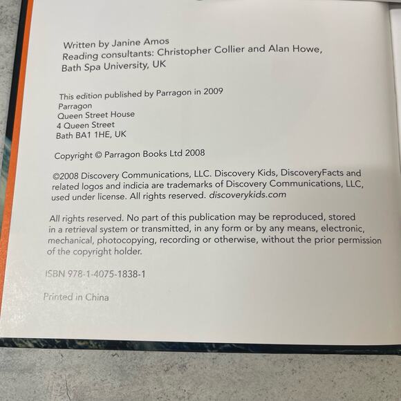 Read And Discover Our Earth by Janine Amos Hardcover - 2009 - VERY GOOD - Picture 4 of 8